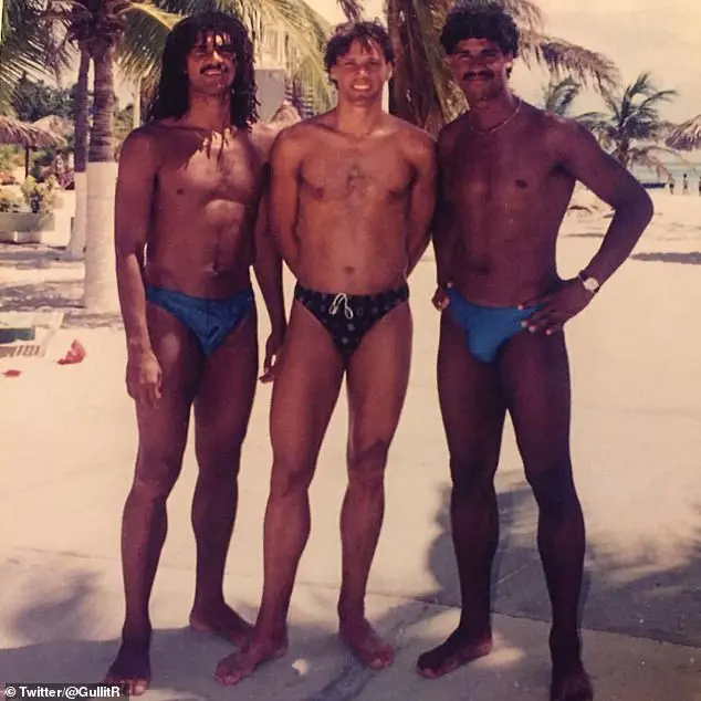 Ruud Gullit posted an old photo which also featured Marco van Basten and Frank Rijkaard