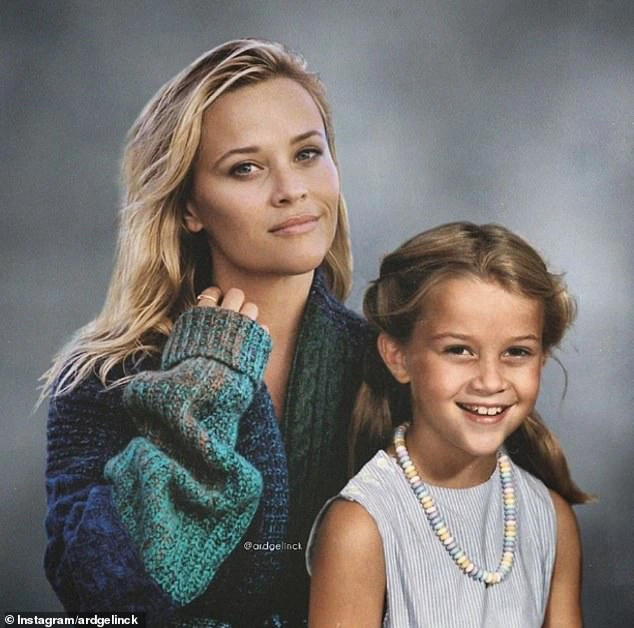 This adorable snap proves that Reese Witherspoon still has that same baby face - even at the age of 43