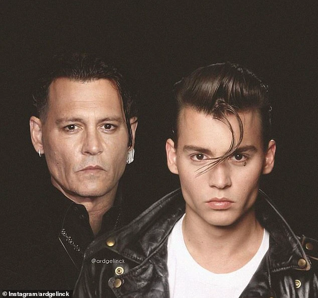 Johnny Depp has retained that strong jawline we all know and love - but his eyes and lips seem to have changed the most