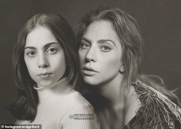 These photographs of Lady Gaga prove that she was a natural beauty both then and now