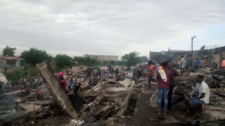 Fire destroys over 500 wooden structures in Tema Industrial Area
