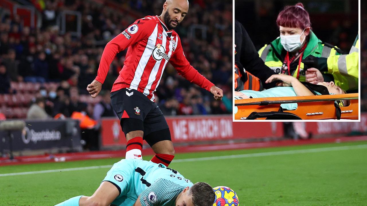 Brighton ace Trossard screams in pain after sickening elbow injury vs Saints