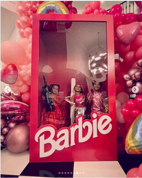 Rob Kardashian and Blac Chyna throw Epic Barbie-Themed Party?to celebrate their daughter Dream