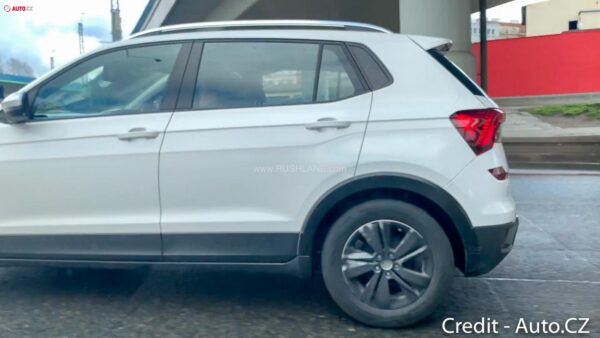 Skoda Kushaq White Colour Spied Undisguised On Road For First Time Opera News