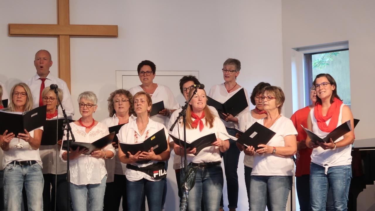 Chorgruppe Druidenstein: Glücksgefühle beim Feiern mit Gesang