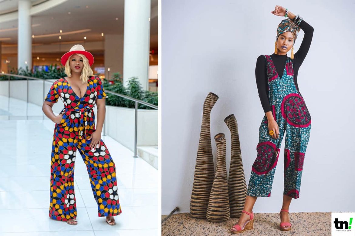 ankara palazzo jumpsuit styles