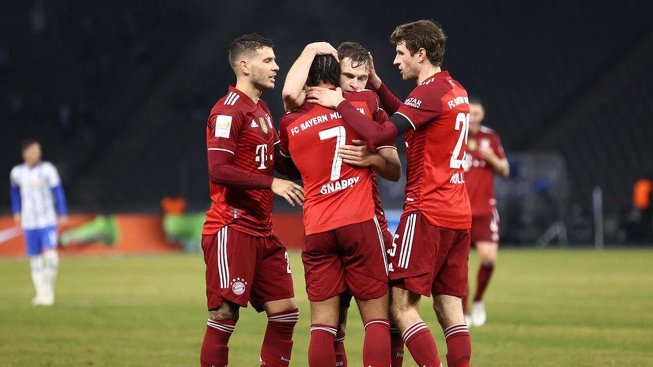 «Бавария» разгромила «Герту» в матче Бундеслиги