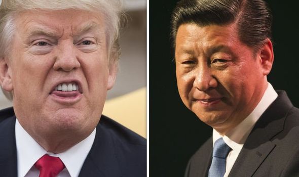 Donald Trump and Xi Jinping