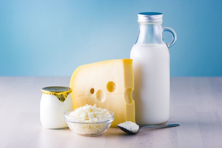 Dairy and it's products contain calcium and protein, which aid the growth of bones  [ece-auto-gen]