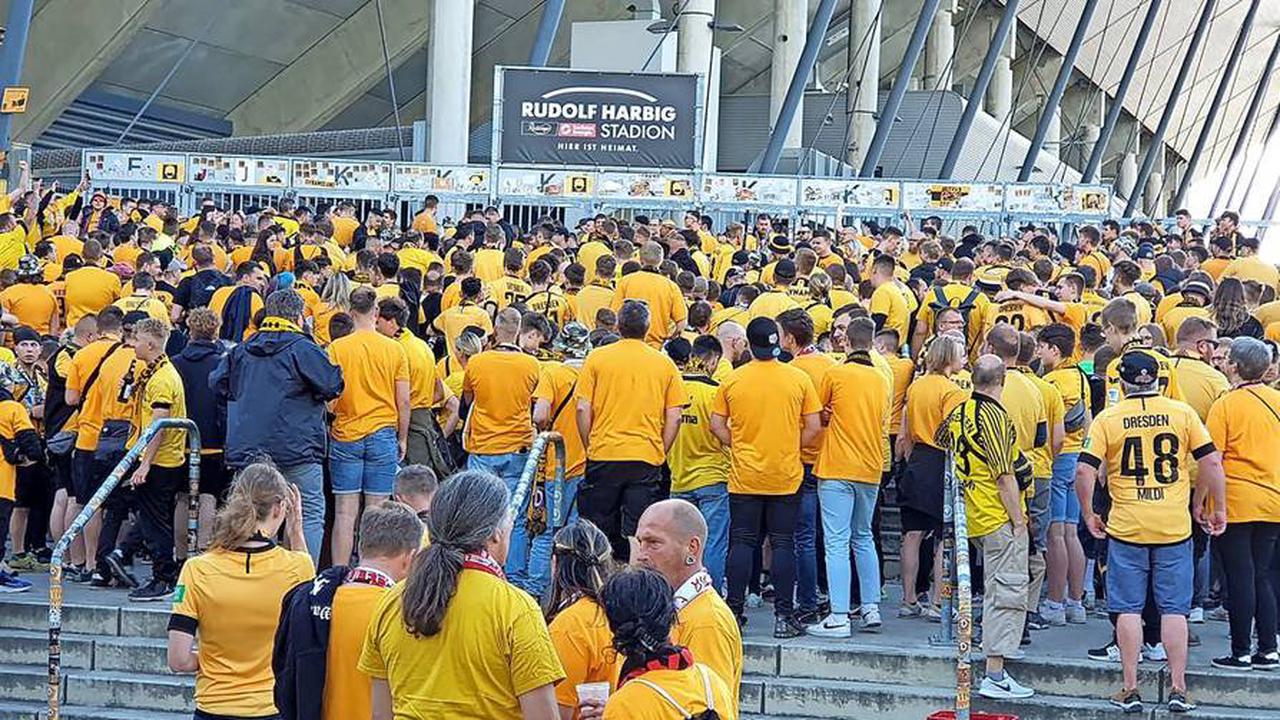 Relegationsrückspiel in Dresden: Das passiert abseits des Spielfelds