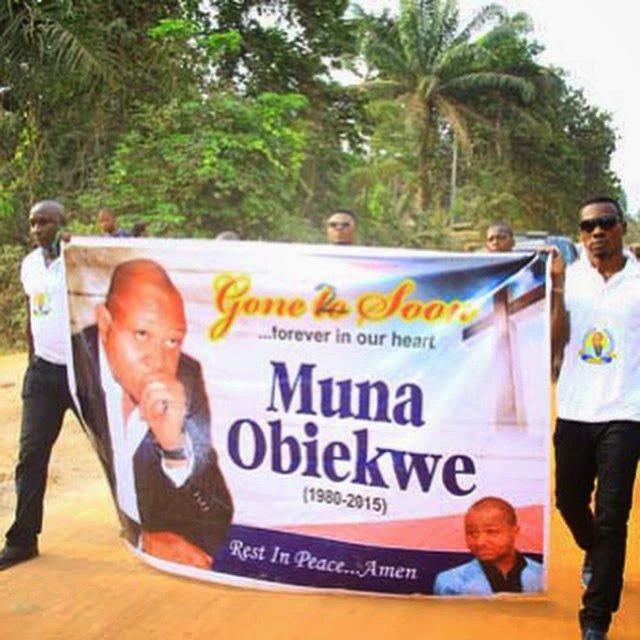 5 Years After The Sad Death Of Muna Obiekwe, See Photos From His Burial, His Wife And Children