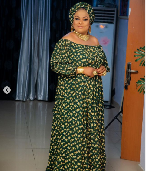  Nollywood actress, Sola Sobowale releases lovely photos to celebrate her birthday 