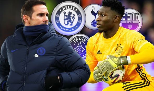 Chelsea news: Lampard to beat Barcelona, Tottenham and PSG to transfer for  Ajax's Onana | Football | Sport | Express.co.uk