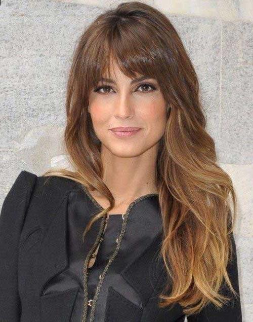15 Ideas Of Long Haircuts Round Face