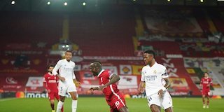 Duel Liverpool vs Real Madrid, Liga Champions 2020/21 (c) AP Photo