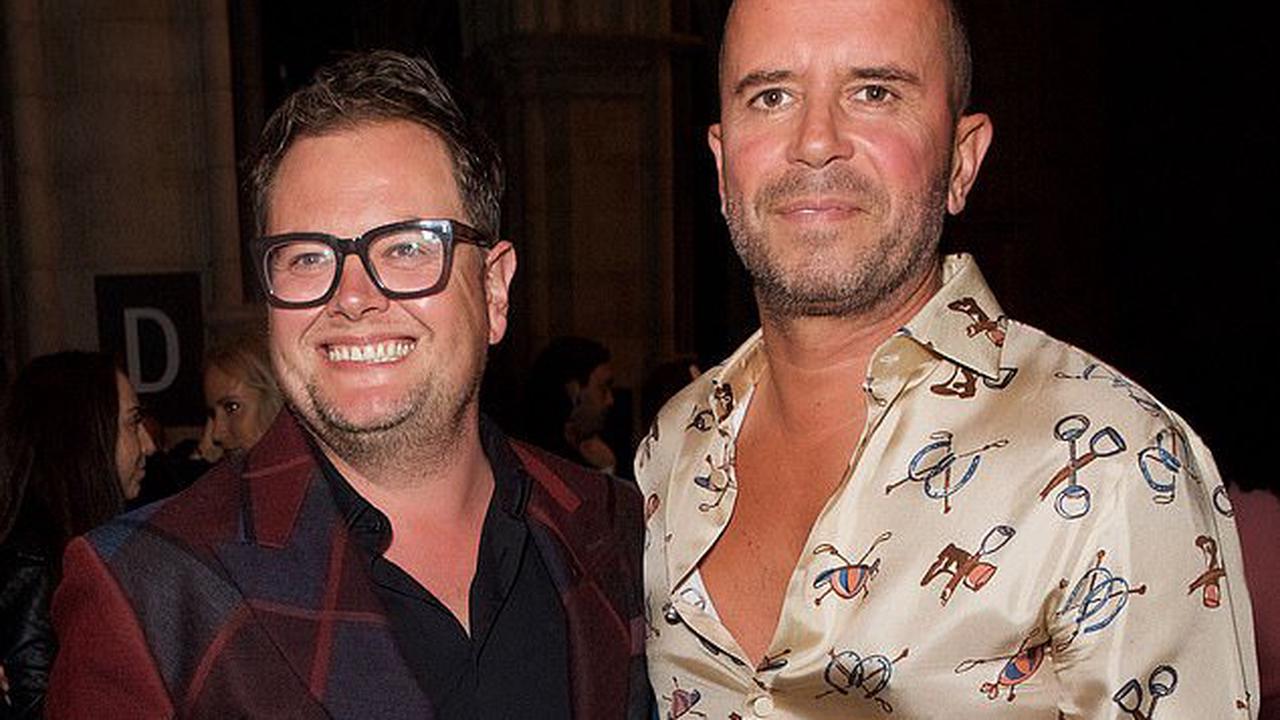 'Sometimes the hardest decisions are the right ones': Alan Carr's husband Paul Drayton reveals he has checked himself into rehab for alcoholism as couple announce their separation after 13 years together