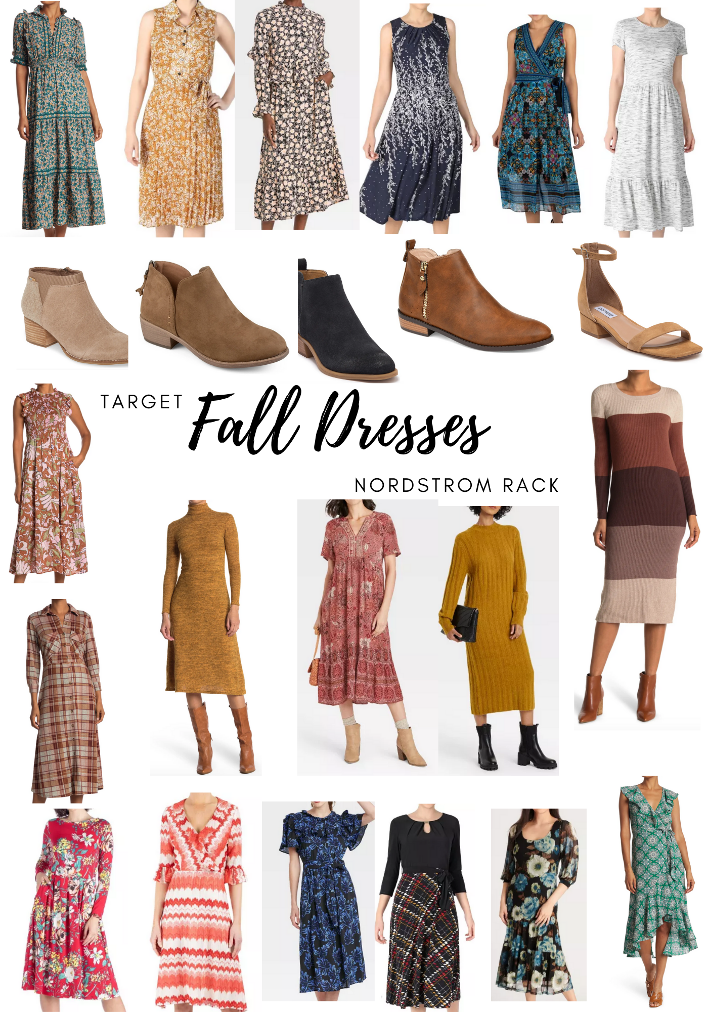 fall dresses target
