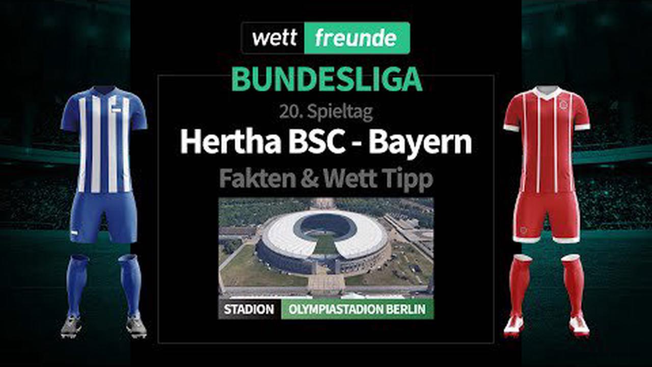 Hertha – Bayern Tipp, Prognose & Quoten | 23.01.2022