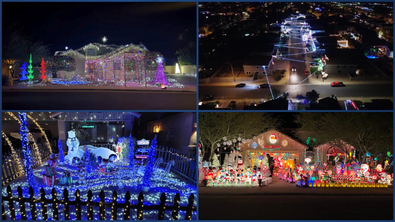 Best Christmas Lights Colorado 2022 Map Abc15 Holiday Lights Map 2021: Amazing Home Displays To See Around The  Valley - Opera News