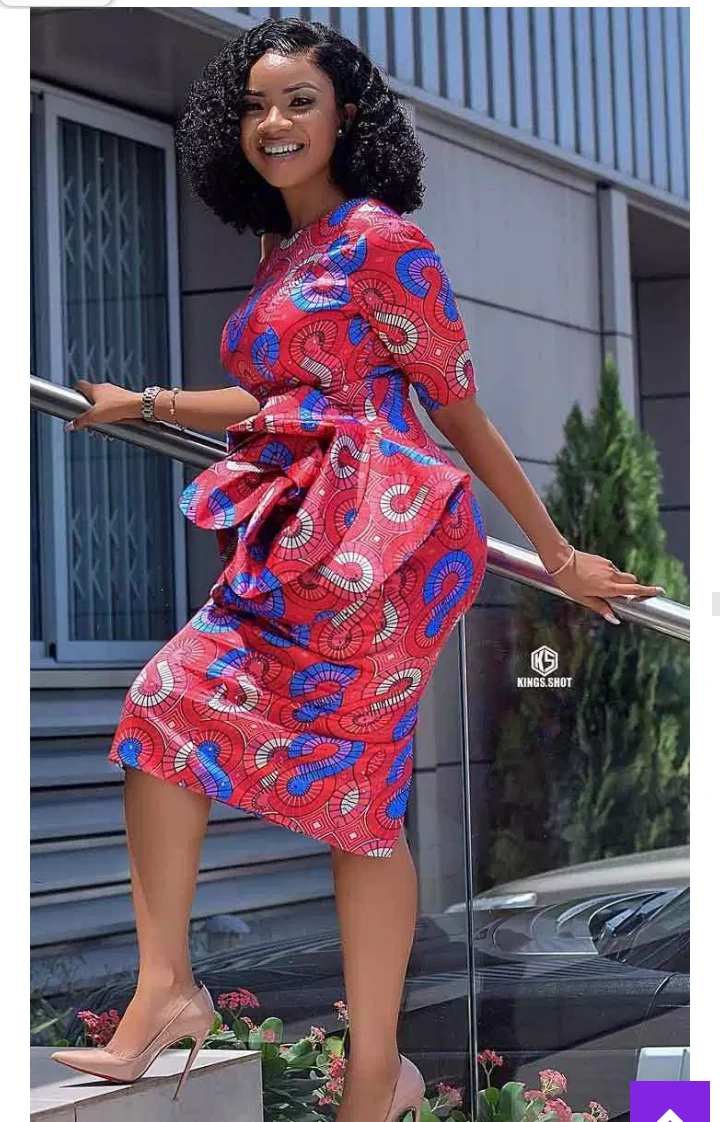 Trend Attires: Serwaa Amihere Love for ankara is Epic Check these Latest Styles Out