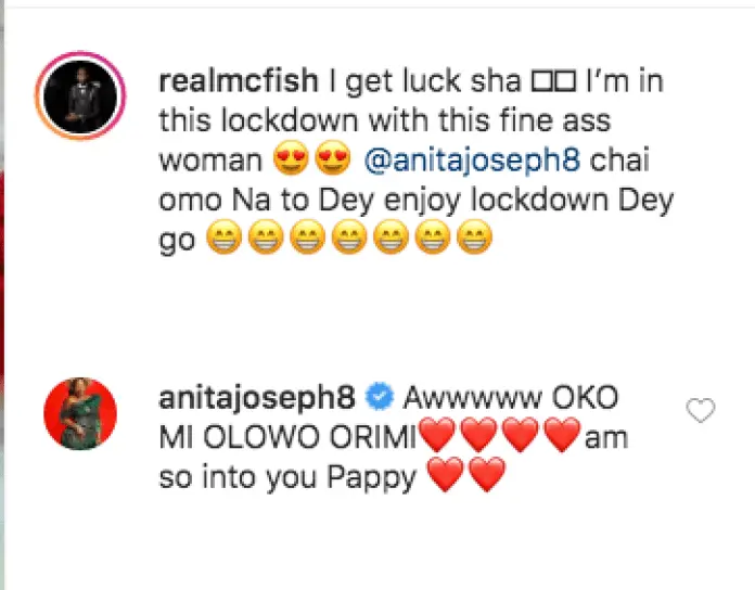 I’m So Lucky - Mc Fish Gushes Over Anita Joseph
