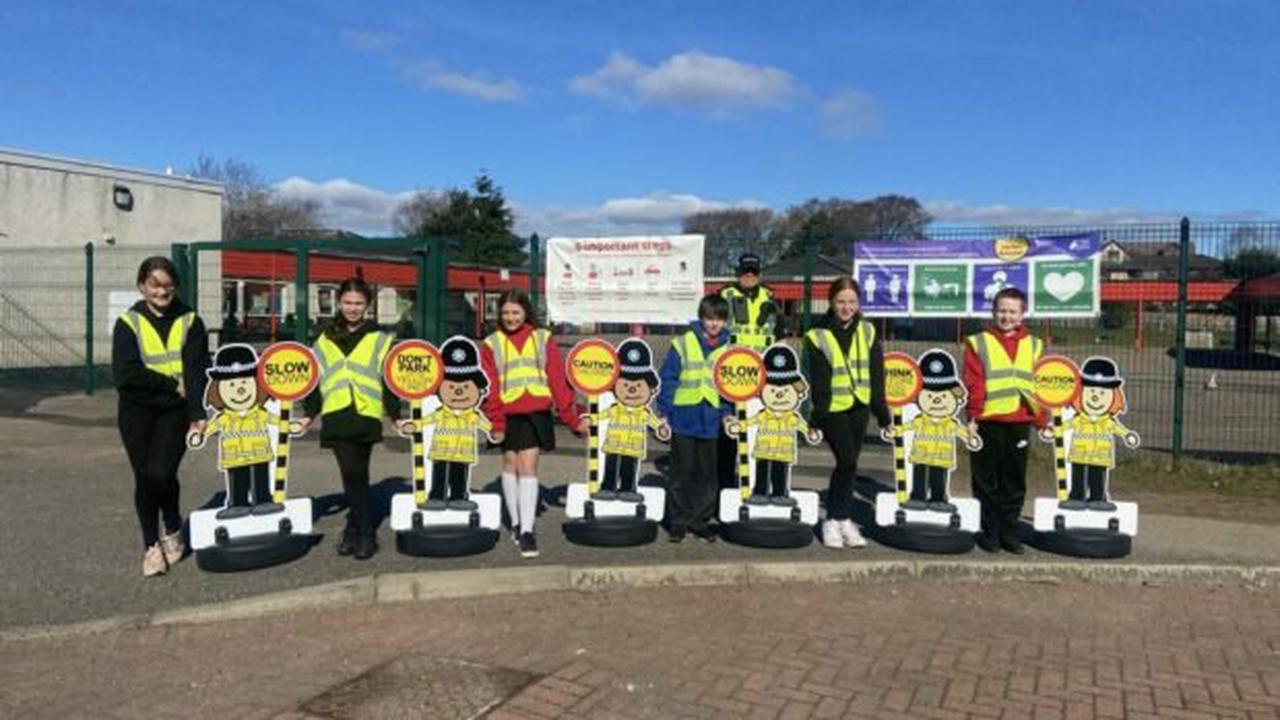 Walk to School Week: Have you seen the pint-sized traffic wardens at Holm Primary in Inverness?