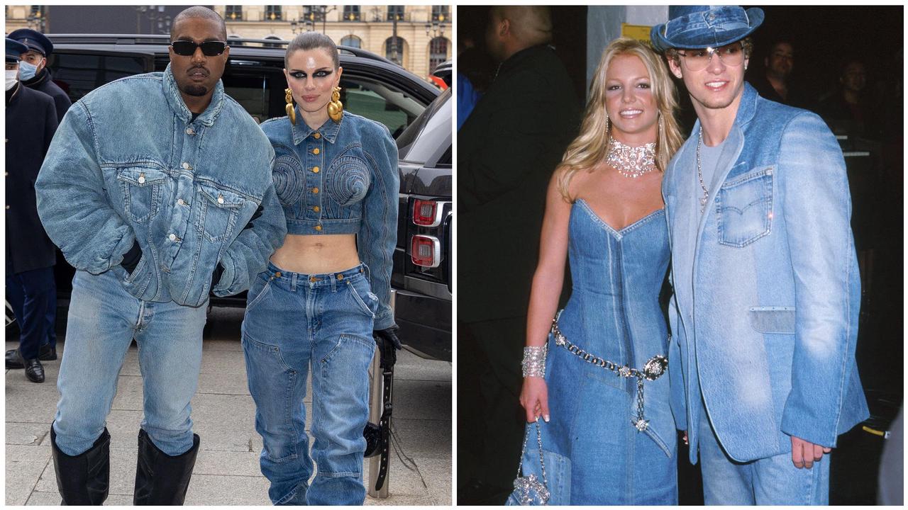 Kanye West und Julia Fox: Erster Red-Carpet-Auftritt im Jeans-Partnerlook