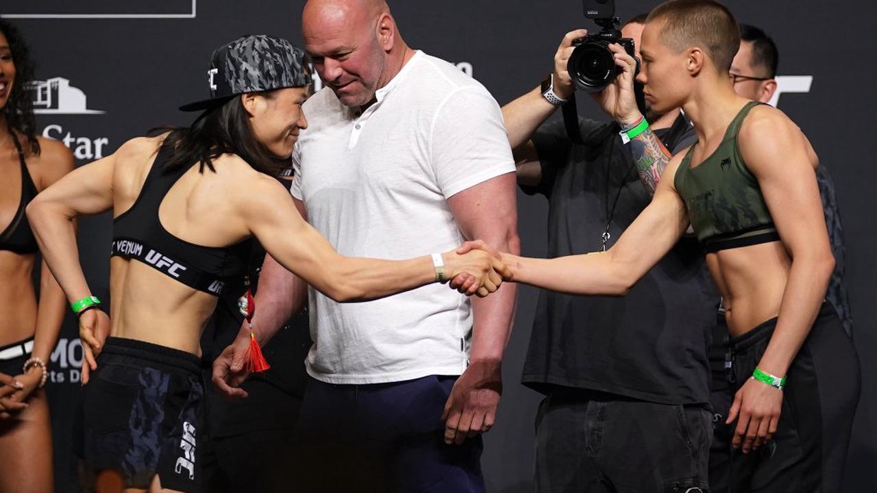 Twitter reacts to Rose Namajunas' title-winning KO of Zhang Weili at UFC 261