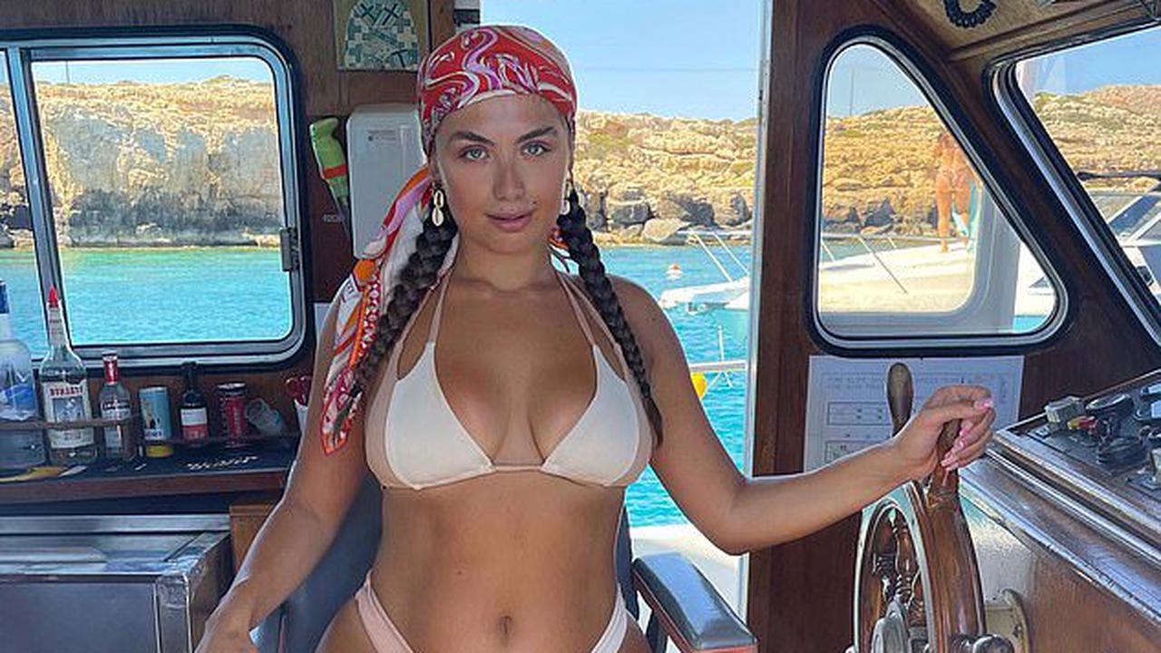 Love Island star Antigoni Buxton's lookalike sister Sophia is an influencer who flaunts her hourglass figure in racy social media snaps