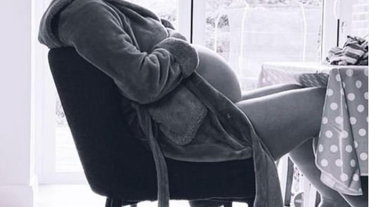 Hollyoaks’ Sophie Austin shares naked pic of bump as she prepares to welcome second baby with ex Corrie star Shayne Ward