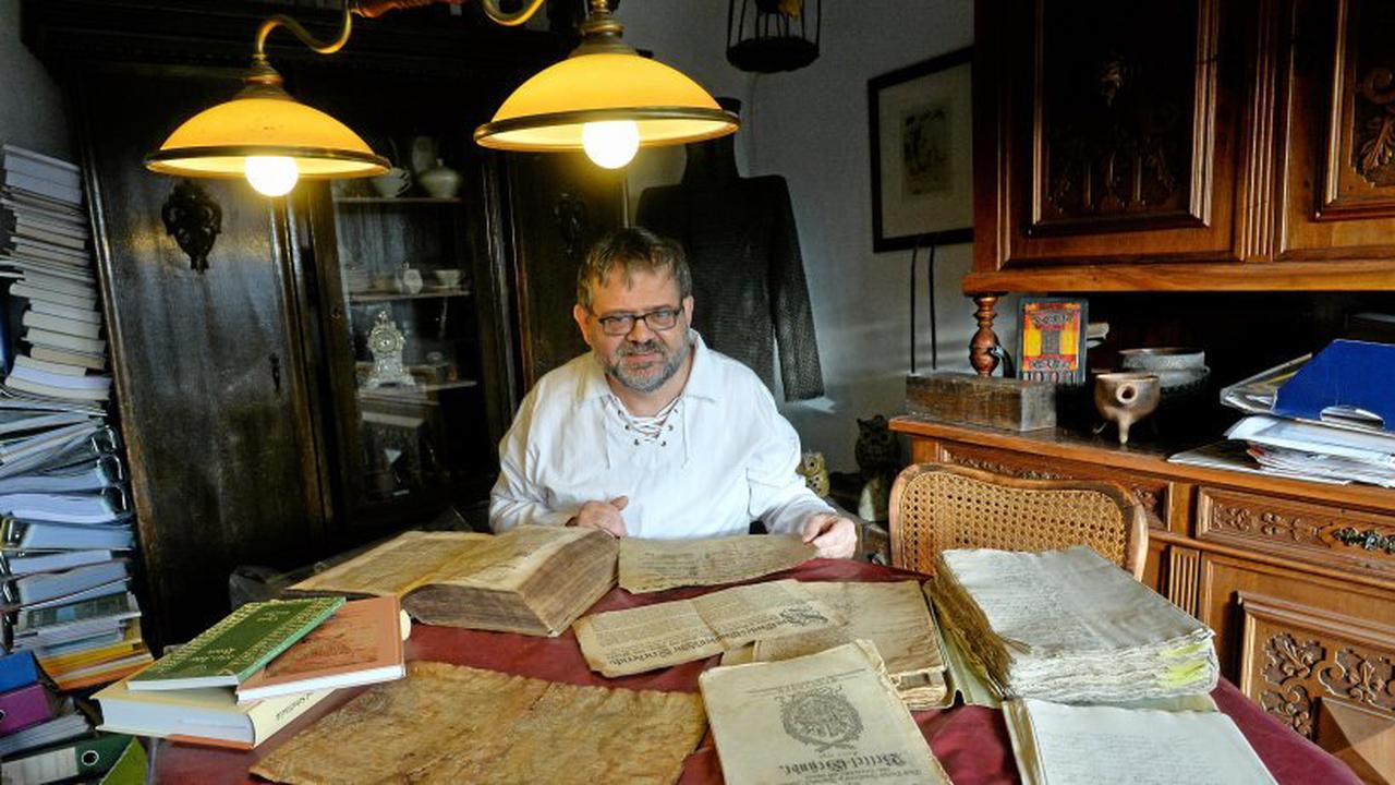 Robener lebt zwischen 15.000 Büchern