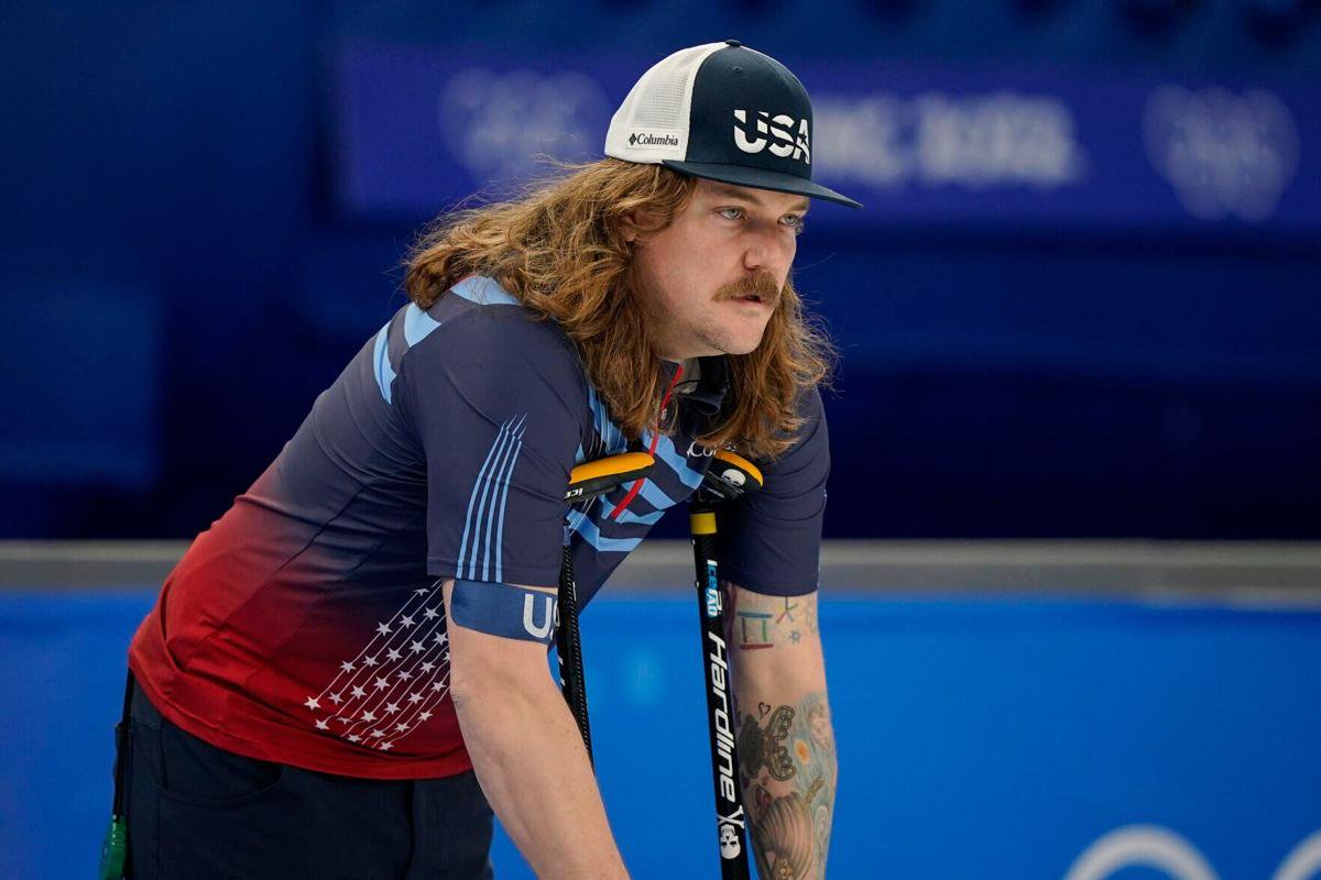 Matt Hamilton Team Usa Men S Curling Team Digs Early Hole Falls To Canada Opera News