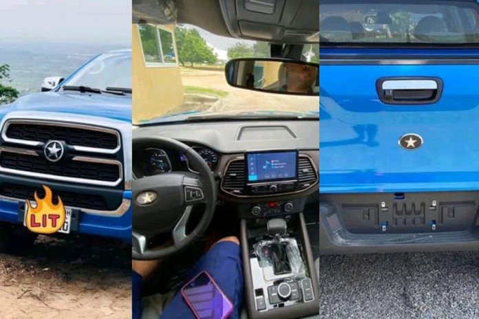 Kantanka causes stir worldwide with newly released Luxurious Pick-Up truck