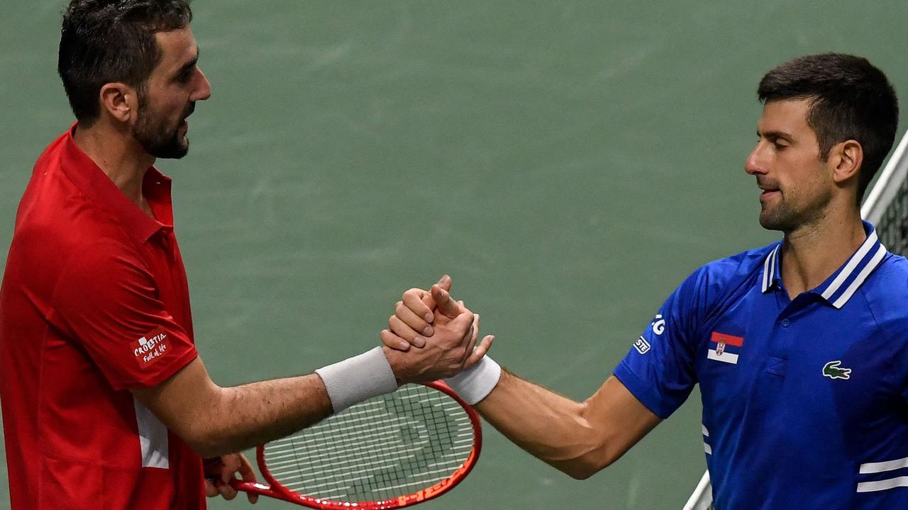 Serbia's World No1 Djokovic suffers 'cruel' end to season with Davis Cup loss
