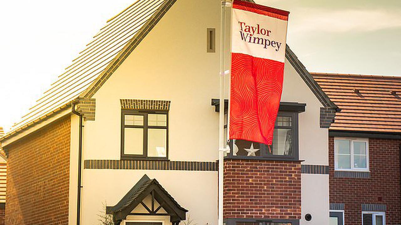 Housebuilder Taylor Wimpey says £12,000 rise in average price for its new build homes offset hit from supply chain crisis and soaring costs of staff and building materials