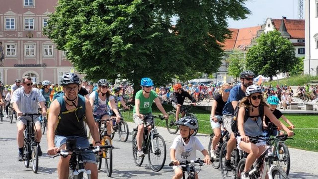 "Ring" frei für Radfahrer in Kempten: 620 Radler waren dabei