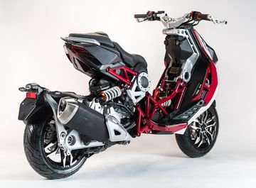 Italjet Dragster 200, punya tampilan yang sangar dan futuristik