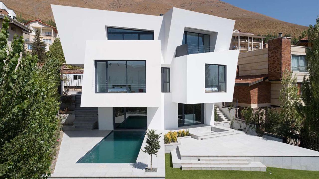 Cantilever House in Mosha, Iran Designed by uc21 architects