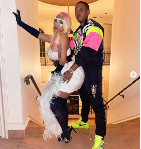  Nicki Minaj shares loved-up photos with her husband Kenneth Petty 