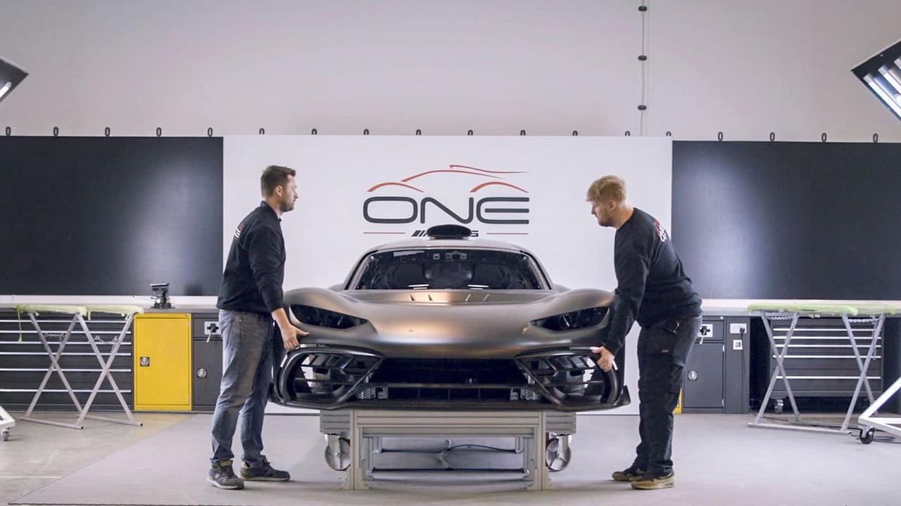 Production of Mercedes-AMG One hypercar begins in UK