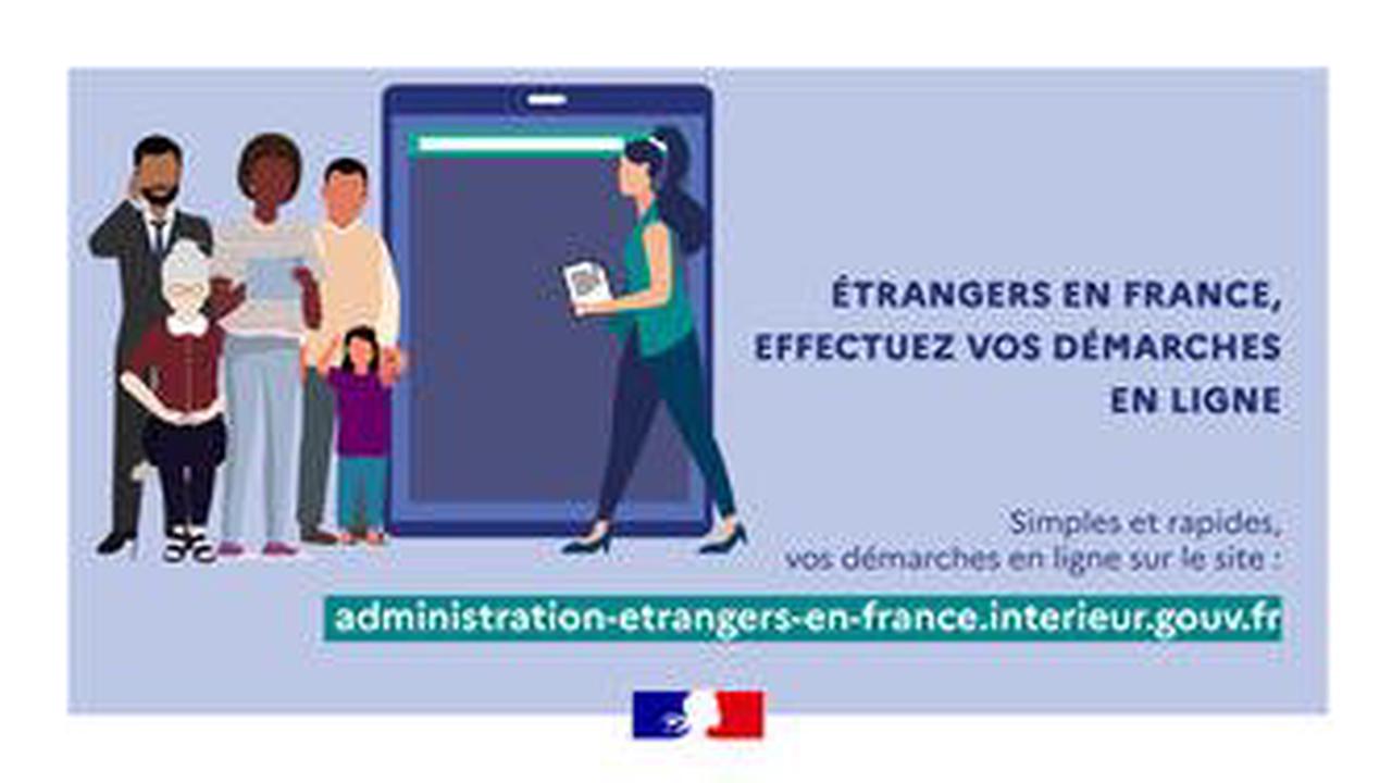 Du nouveau dans la modernisation des démarches pour les étrangers en France.