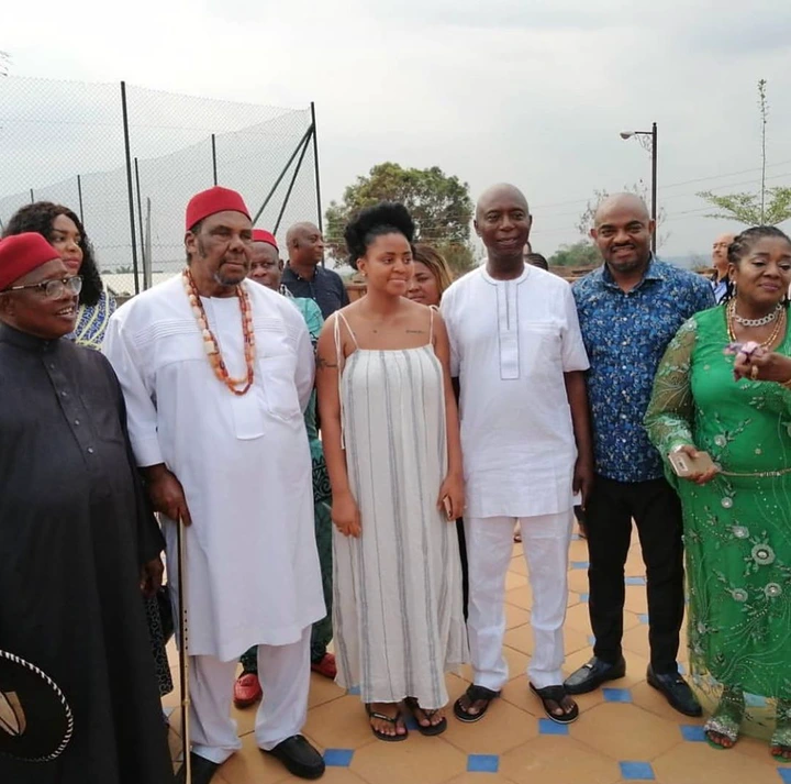 Veteran Actor, Pete Edochie Shares Exclusive Photos From His Rich Birthday Party Hosted By Ned Nwoko