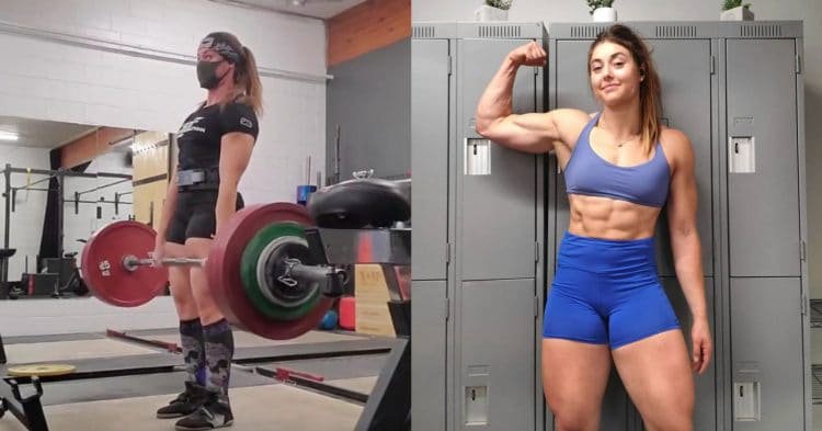 Watch Powerlifter Jessica Buettner Deadlifts 563lbs For Pr At 79kg Bodyweight Opera News