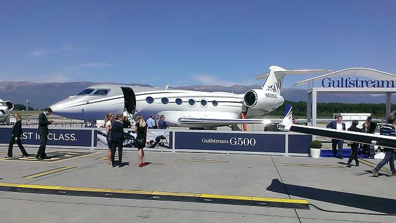 Gulfstream mit fünf Jets an der EBACE 2022
