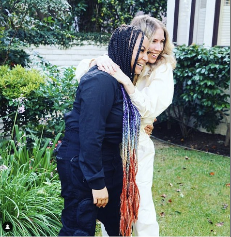 Actress Raven-Symon? marries her girlfriend Miranda Maday at her California home (Photos)