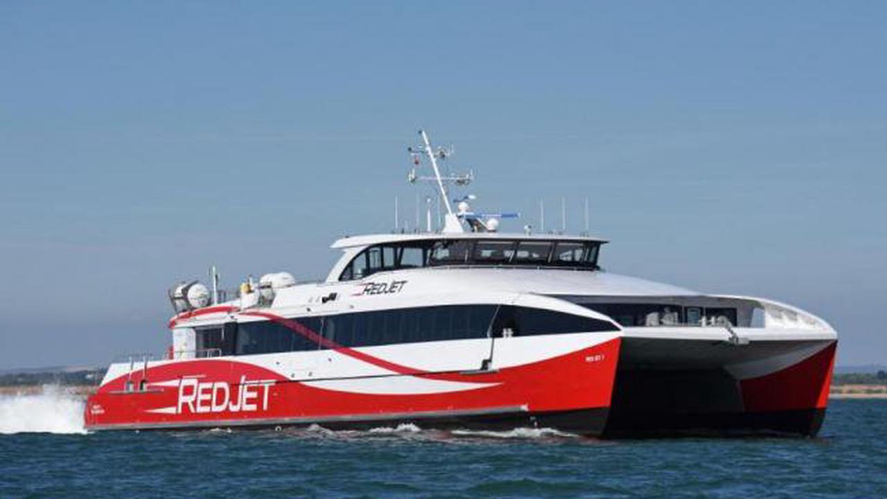Monday Morning Red Jet cancellations by Isle of Wight ferry firm