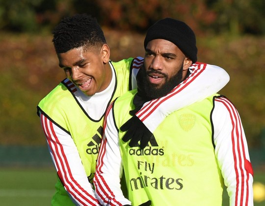 Tyreece John-Jules took part in first team training for the first time this season following Freddie Ljungberg's promotion