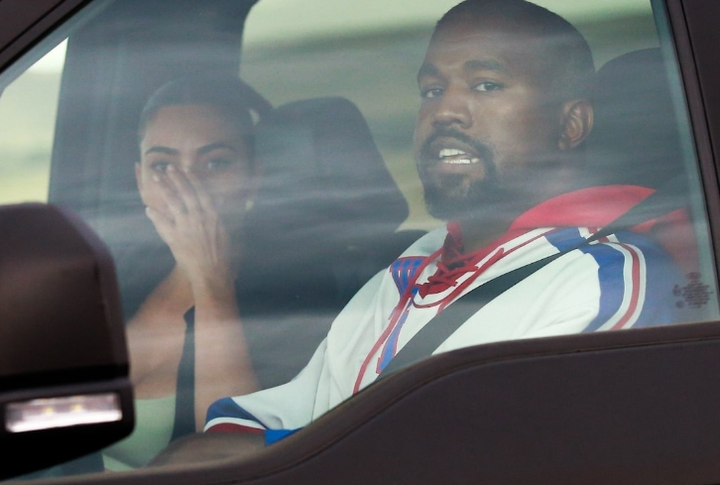 Kim Kardashian breaks down in tears as she reunites with Kanye West in Wyoming for marriage crisis talks (photos)