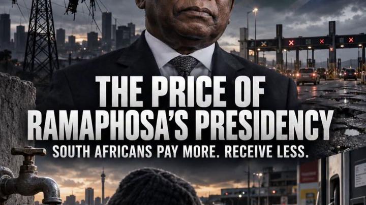 The Price of Ramaphosa's Presidency: South Africans Pay More and Receive Less (OPINION)