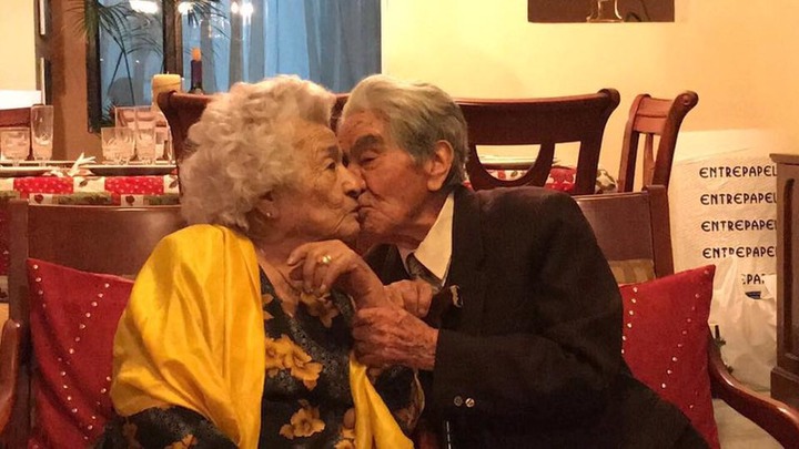 Ecuadorian spouses who have been married for 79-years, become the world